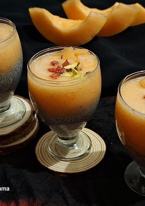 A picture of Muskmelon Chia Pudding.
