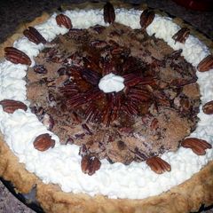 ~Sweet Potato Pie with Pecan Crumble~ A picture of ~Sweet Potato Pie with Pecan Crumble~.