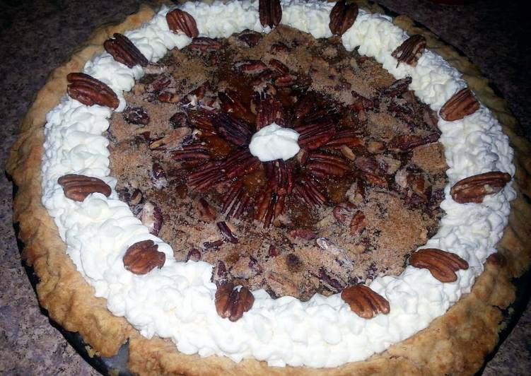 Simple Way to Make Super Quick Homemade ~Sweet Potato Pie with Pecan Crumble~