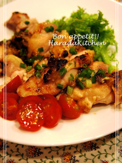A picture of Just 3 Minutes of Prepping! Grilled Chicken Thigh with Miso Mayo Sauce.