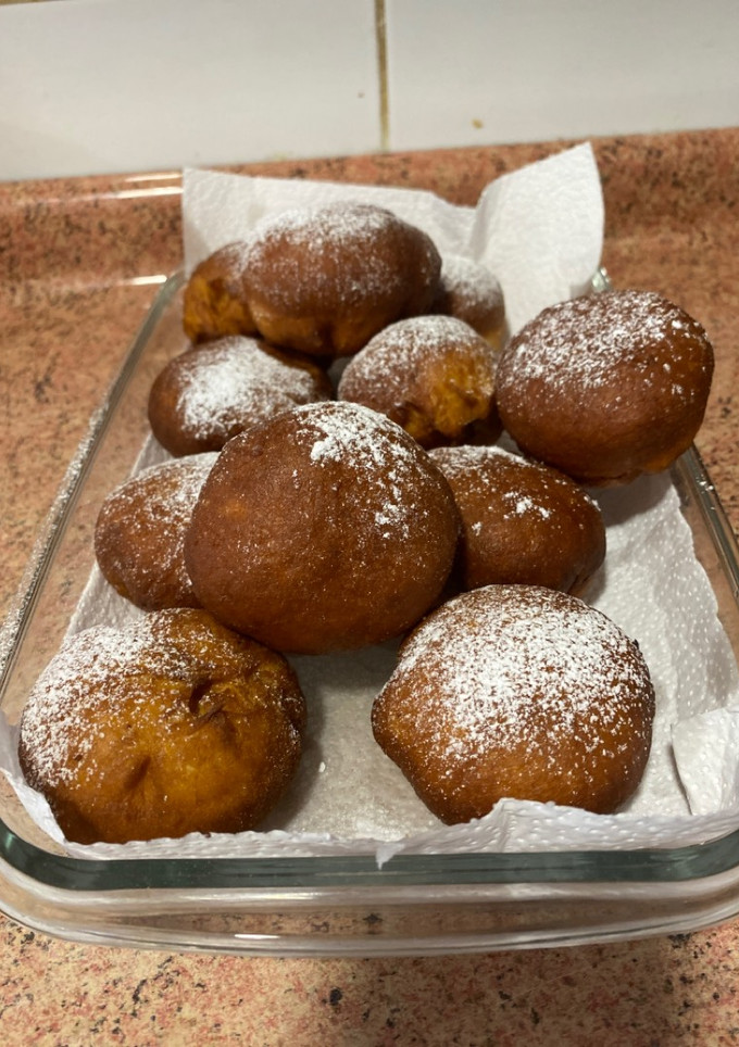 Una foto de Berlines rellenos