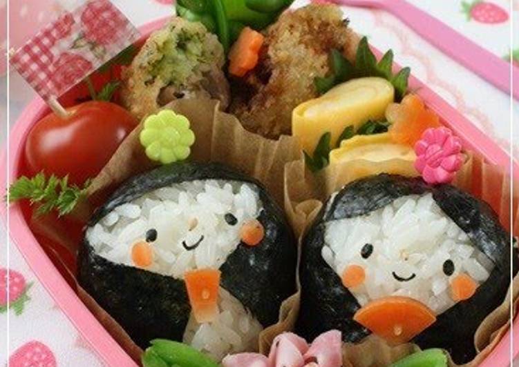 Easiest Way to Prepare Favorite Doll Festival Hina-doll Bento