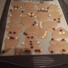 A picture of Chewy Gingerbread Cookies.