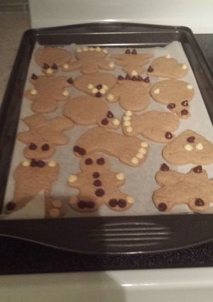 A picture of Chewy Gingerbread Cookies.
