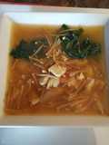 Healthy Chicken and Spinach Noodle Soup