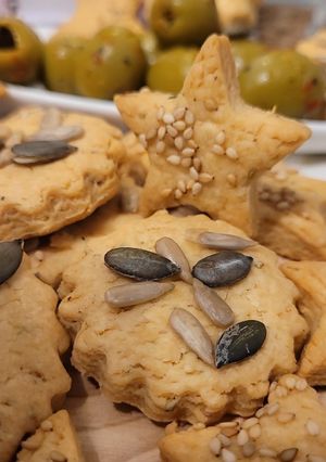 Une photo de Biscuits apéro au parmesan Grano Padano