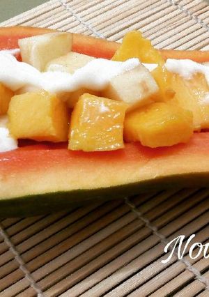 Foto resep Papaya boat