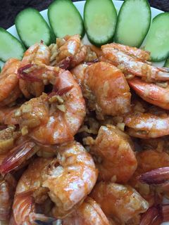 Foto resep Garlic Butter Prawn