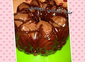 صورة لوصفة طريقة عمل كيك بالغاناش شوكولاته