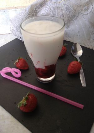Foto resep Korean Strawberry Milk Late