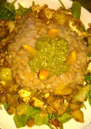 A picture of Vegetarian stir fry feast!.