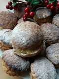 Vickys Boozy Mincemeat Christmas Scones GF DF EF SF NF