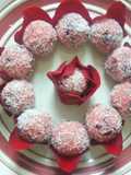 Rose-Coconut Ladoo