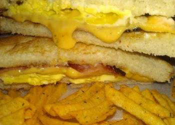 Easiest Way to Cook Appetizing Breakfast Sandwich
