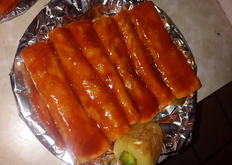 Recipe of Ultimate Red Cheese Enchiladas