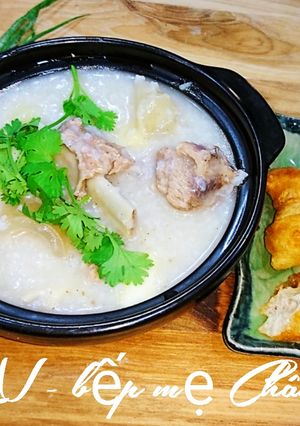 Hình của món Cháo Sườn Bò.