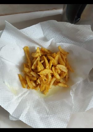 A picture of Simple plain fries.