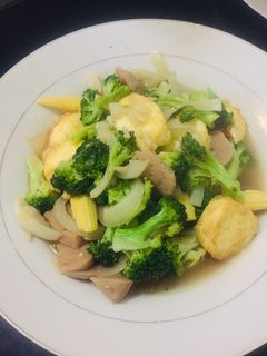 Foto resep Cah tofu brokoli
