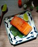 CÁ HỒI NƯỚNG Shiokoji