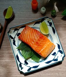 phi lê cá hồi nướng