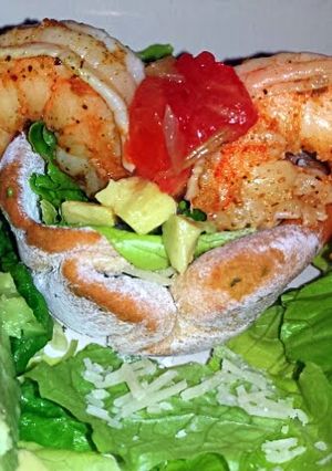 A picture of Ray's' Mojito Shrimp Cups.