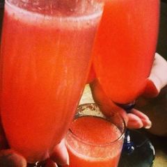 A picture of Peaches and Cream Drink.