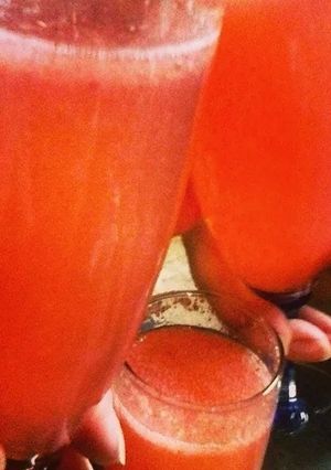 A picture of Peaches and Cream Drink.