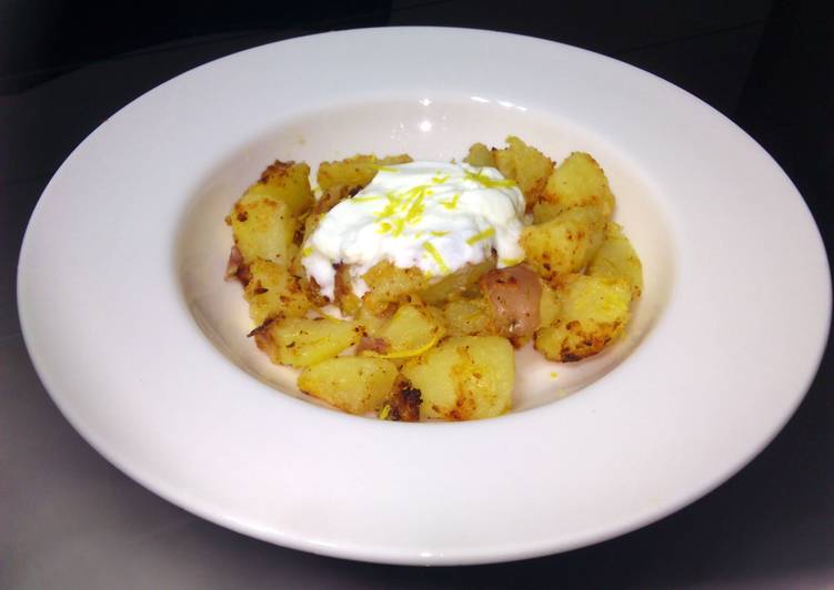 Step-by-Step Guide to Make Award-winning LG BAKED CHEESY POTATO TOP LEMONY YOGURT