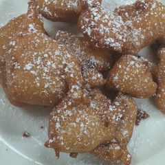 A picture of Bananas Foster fritters.