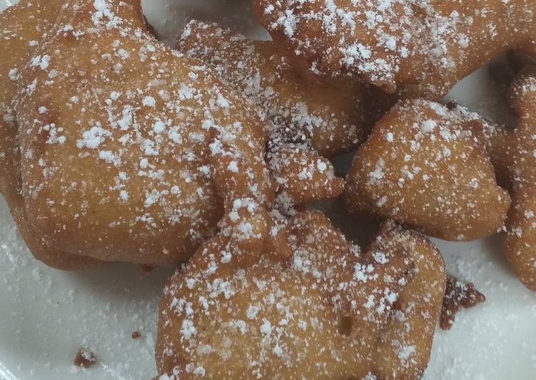 Recipe of Super Quick Homemade Bananas Foster fritters