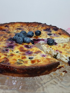 Foto principal de Tarta de cebolla con queso y arándanos!!!