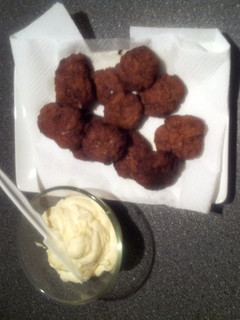 A picture of Fried Meatballs - Hungarian - Magyar Fasirt.