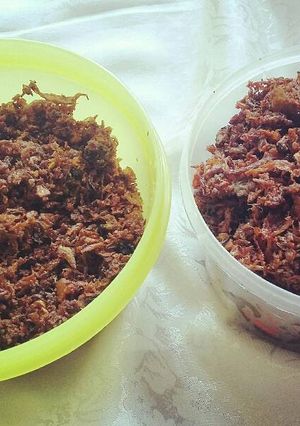 Foto resep Abon Jantung Pisang