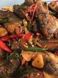 Tumis kecap Ikan Lundu