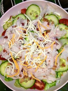 A picture of Turkey Salad.
