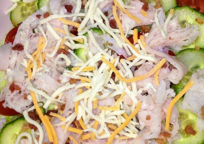 Recipe of Super Quick Homemade Turkey Salad