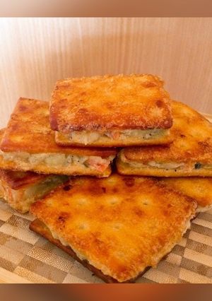 Foto resep Crackers/Gabin isi Ragout Ayam