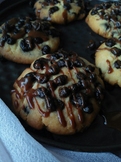 A picture of Eggless Chocochip Cookies.