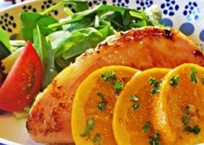 Steps to Make Quick Ham Steak with Orange Butter