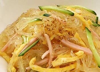 Without Fail Prepare Recipe Sweet and Tart Chinese Cellophane Noodle Salad Delicious