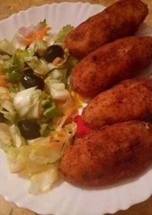 صورة لوصفة اصابع بطاطا بالمرقاز