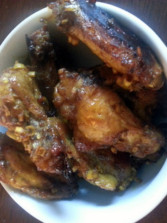 A picture of Lemongrass and Curry Chicken Wings.