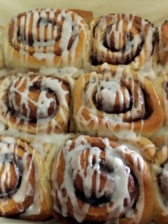 A picture of Tasty Cinnamon buns.
