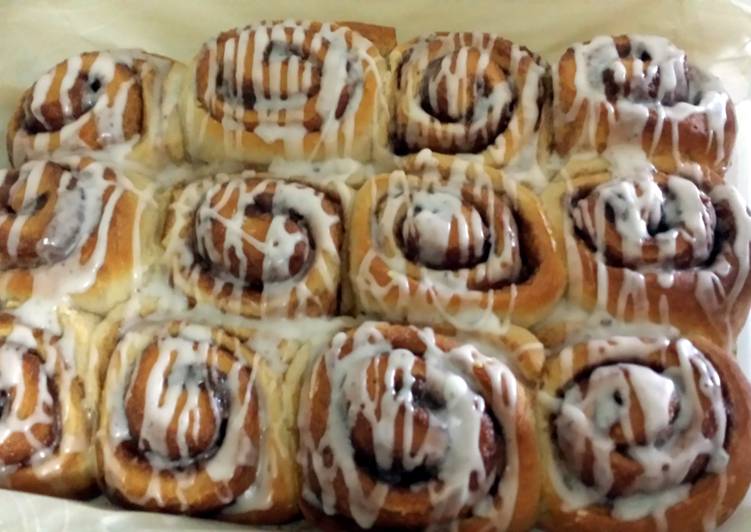 Simple Way to Prepare Tasty Tasty Cinnamon buns