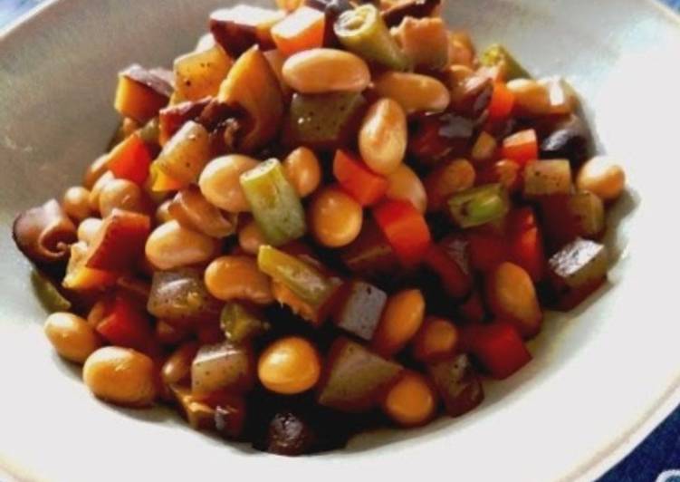 ✿ Short and Easy Five Ingredients Soybeans ✿