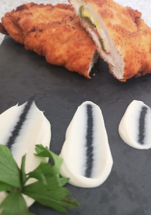 Una foto de Cachopo andaluz, nuestro serranito