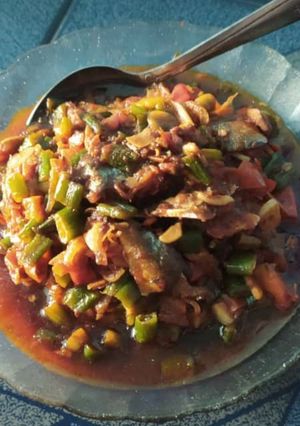 Foto resep Tumis klothok pedas