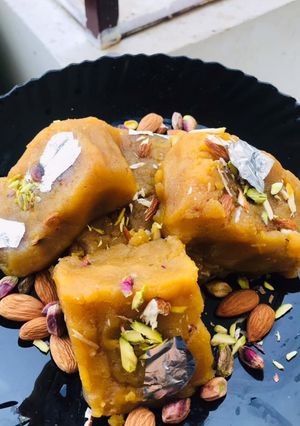 A picture of Chane ki daal ka halwa!.