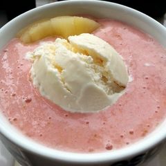 A picture of Easy Strawberry and Banana Smoothie.