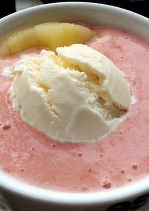 A picture of Easy Strawberry and Banana Smoothie.